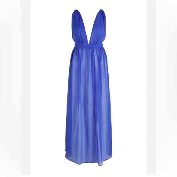 NWT, Forever 21 Cover Up Plus Size Kimono Maxi Beach Long Dress Swimwear - Picture 17 of 17